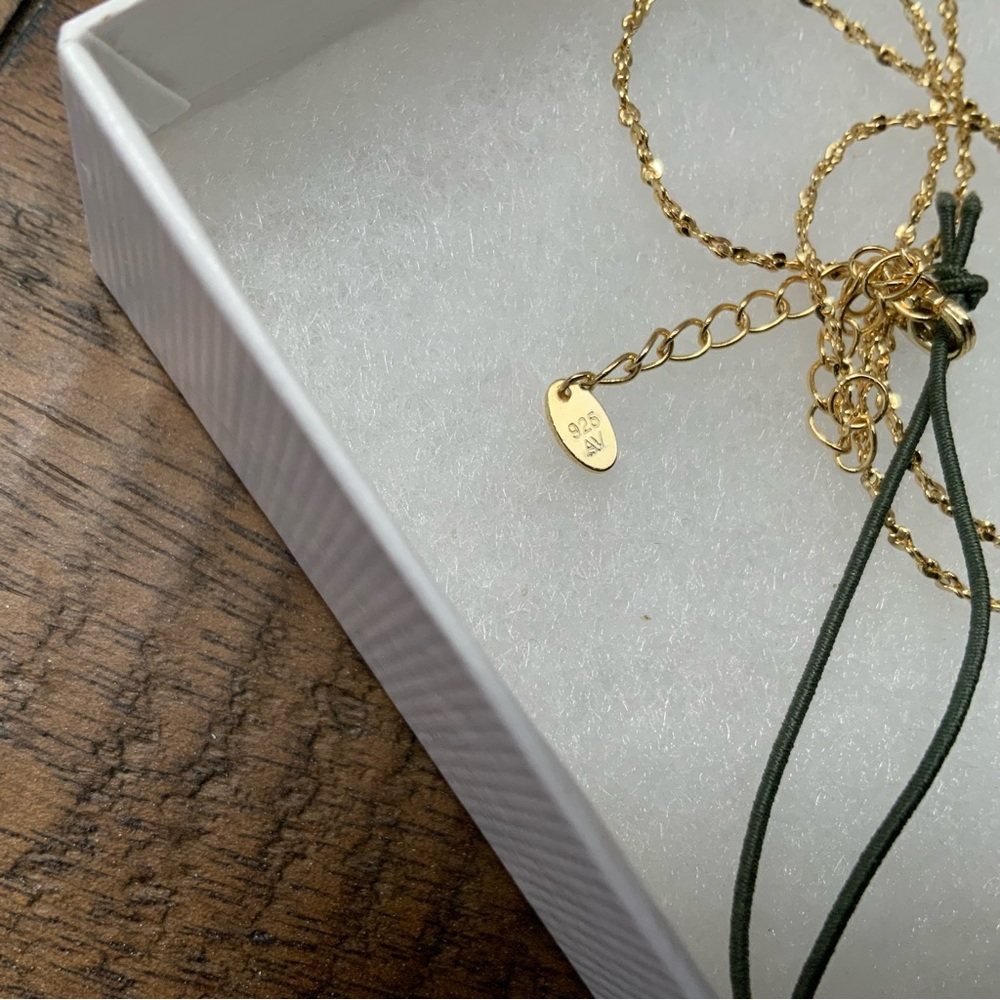 NEW Argento Vivo Heart Pendant Necklace 18K Gold Sterling Silver Molten Heart - Picture 3 of 4